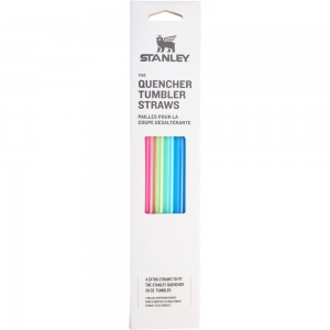 Multicolor Stanley Replacement Straw 4 Pack | 30 OZ Quencher Tumbler Straws | 57320DFGT