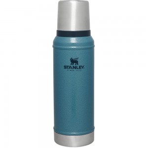 Navy Stanley Classic Legendary Vacuum Insulated Bottle | 1.0 QT Vacuum Bottles | 36549MRAC