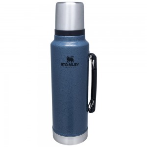 Navy Stanley Classic Legendary Vacuum Insulated Bottle | 1.5 QT Vacuum Bottles | 73681NQIW