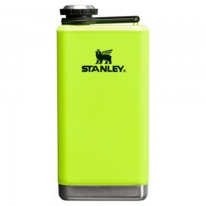 Neon Yellow Stanley Adventure Pre-Party Hip Flask | 8 OZ Water Bottles | 63140SMHJ