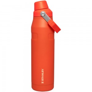 Orange Stanley IceFlow Insulated Bottle with Fast Flow Lid | 36 OZ Water Bottles | 28574MREZ