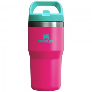 Passion Pink Stanley The Heat Wave GO IceFlow™ Flip Straw Bottle | 20 OZ Water Bottles | 60482JMES