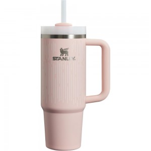 Pink Stanley The Clean Slate Soft Rain Quencher H2.0 FlowState™ | 40 OZ Tumbler | 21058FJCV