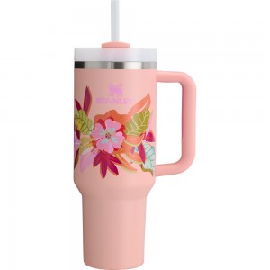 Pink Stanley The Mother’s Day Quencher H2.0 FlowState™ | 40 OZ Tumbler | 03624JDWS