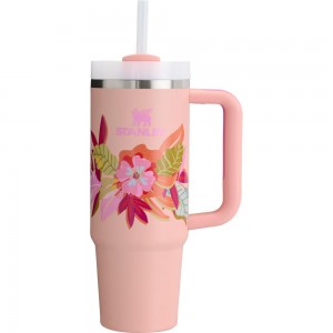 Pink Stanley The Mother’s Day Quencher H2.0 FlowState™ Tumbler | 30 OZ Water Bottles | 78136FYGZ