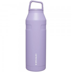 Purple Stanley IceFlow™ Bottle with Cap and Carry+ Lid | 50 OZ Water Bottles | 84713DTWG