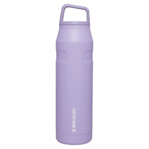 Purple Stanley IceFlow™ Bottle with Cap and Carry+ Lid | 36 OZ Water Bottles | 92871CSKU