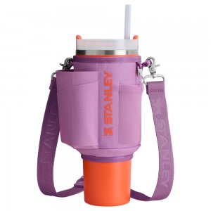 Purple Stanley The All Day 40 OZ Quencher Carry-All Tumbler | 79603XMNR