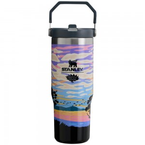 Purple Stanley The Always With Honor IceFlow™ Flip Straw Tumbler | 30 OZ Water Bottles | 69024KAEC