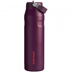 Purple Stanley The IceFlow™ Bottle with Flip Straw Lid | 36 OZ Water Bottles | 56413QTGR