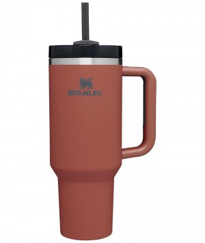 Red Rust Stanley Quencher H2.0 Travel Tumbler | 40 OZ Water Bottles | 56934QVAW