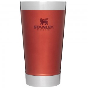 Red Stanley Classic Stay Chill Insulated Beer Pint | 16OZ Tumbler Water Bottles | 84271OSBX