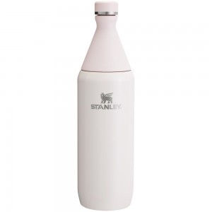 Rose Quartz Stanley All Day Slim Bottle | 34 OZ Water Bottles | 24589BSWK