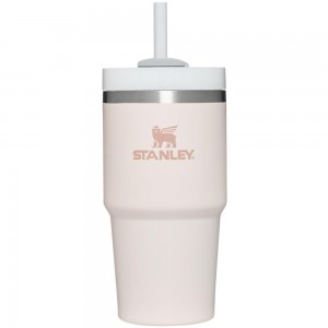 Rose Quartz Stanley Quencher H2.0 Travel | 20 OZ Tumbler | 61705XGDF