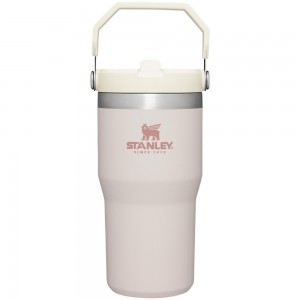 Rose Quartz Stanley The IceFlow Flip Straw Tumbler | 20 OZ | Insulated Water Tumbler | Sta Water Bottles | 30956ZXSY