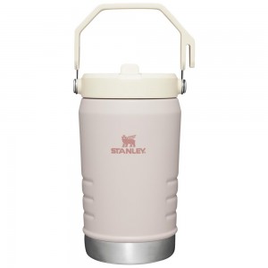 Rose Quartz Stanley The IceFlow Flip Straw Jug | 40 OZ | Insulated JUGS | 47980KYQP