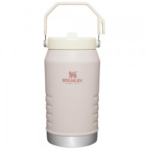 Rose Quartz Stanley The IceFlow Flip Straw Jug | 64 OZ | Insulated Water Jug Water Bottles | 30891UBAM