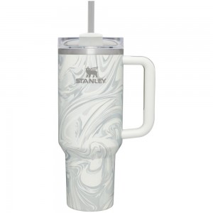 White Stanley Adventure Quencher H2.0 Travel | 40 OZ Tumbler | 36890AQXG