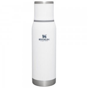 White Stanley Adventure To-Go Bottle | 25 OZ Vacuum Bottles | 41360LKVN