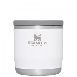 White Stanley Adventure To-Go Food Jar | 12 OZ Water Bottles | 01847AMTR