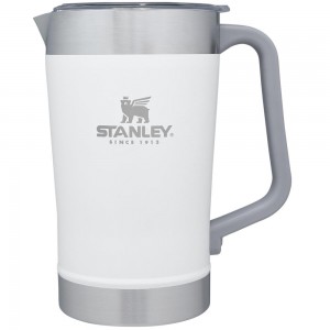 White Stanley Classic Stay Chill Insulated Pitcher | 64 OZ Water Bottles | 71854VKIG