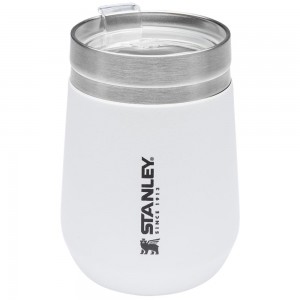 White Stanley GO Everyday Insulated Tumbler | 10 OZ Water Bottles | 57406XYWT