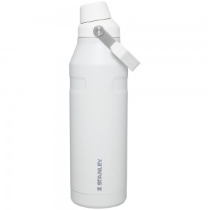 White Stanley IceFlow™ Bottle with Fast Flow Lid | 50 OZ Water Bottles | 27603PCVS