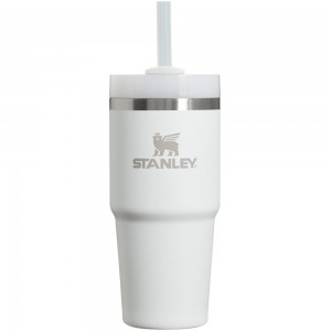 White Stanley Quencher H2.0 Travel Tumbler | 14 OZ Water Bottles | 30125YXGK