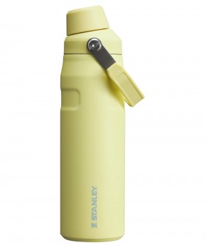 Yellow Stanley IceFlow Insulated Bottle with Fast Flow Lid | 24 OZ Water Bottles | 14928FEWY