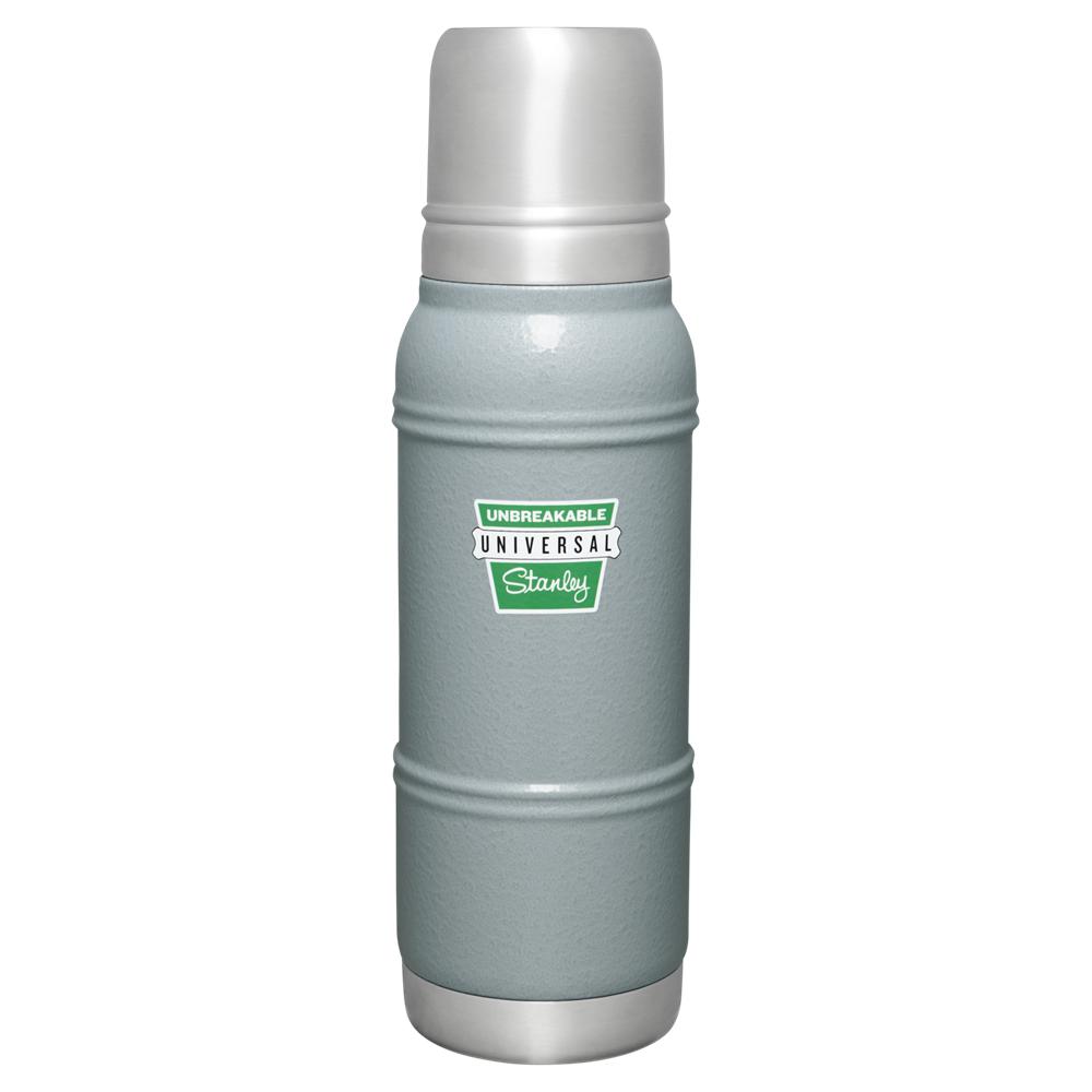 1960 Hammertone Silver Stanley The Milestones Thermal Bottle | 1.1 QT | Vacuum Sealed, Double Wall Vacuum Bottles | 82694UCNI