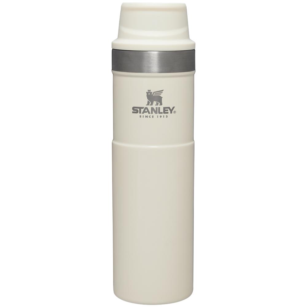 Beige Stanley Classic Trigger Action Travel Insulated Coffee Tumbler | 20 OZ Mugs | 19760SBTZ