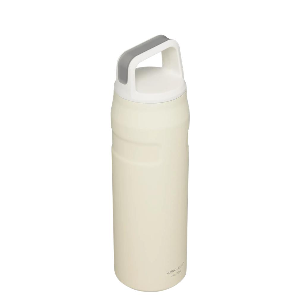 Beige Stanley IceFlow™ Bottle with Cap and Carry+ Lid | 24 OZ Water Bottles | 18367OXCU