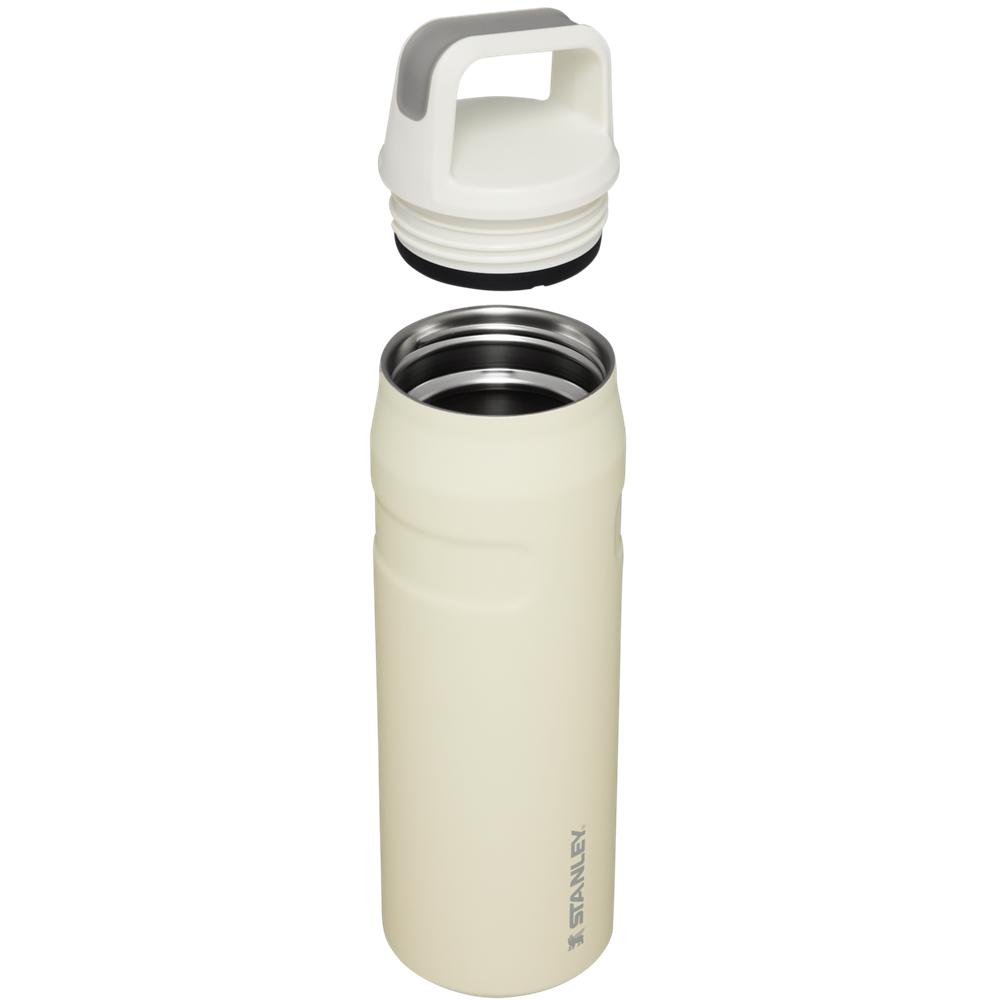 Beige Stanley IceFlow™ Bottle with Cap and Carry+ Lid | 24 OZ Water Bottles | 40381AZVP