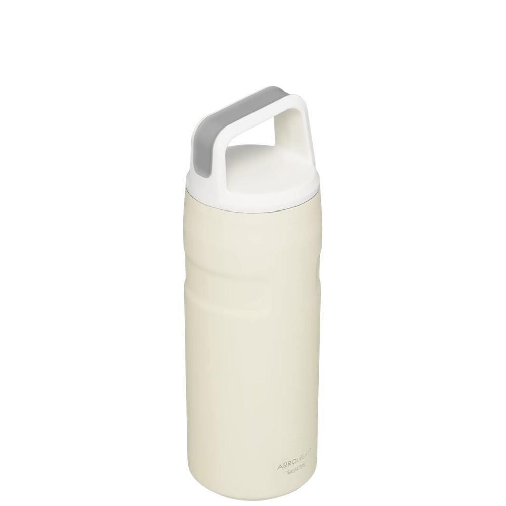 Beige Stanley IceFlow™ Bottle with Cap and Carry+ Lid | 16 OZ Water Bottles | 93806YAQD