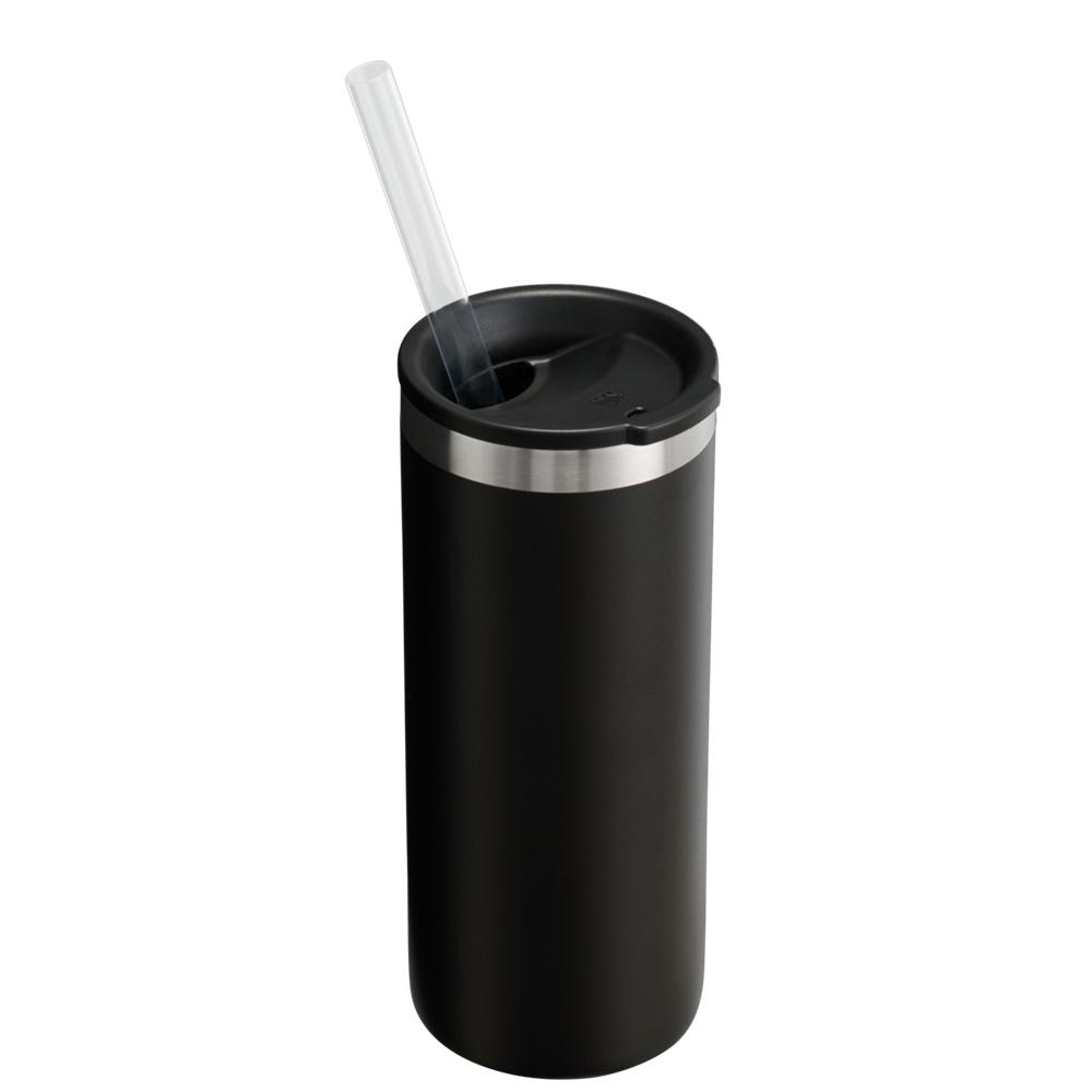 Black 2.0 Stanley The Everyday Slim Can Cooler Cup | 10 OZ Cups | 38196FCAI