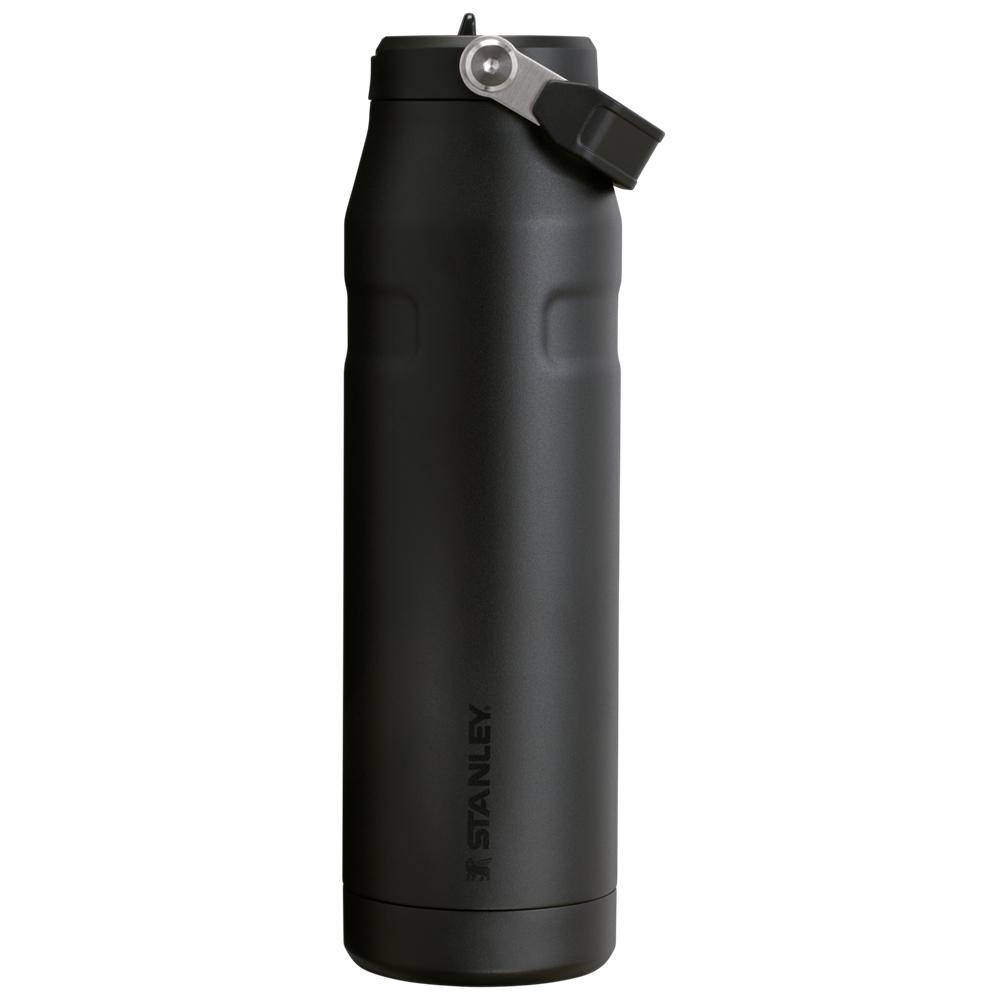 Black 2.0 Stanley The IceFlow™ Bottle with Flip Straw Lid | 36 OZ Water Bottles | 06514SQJM