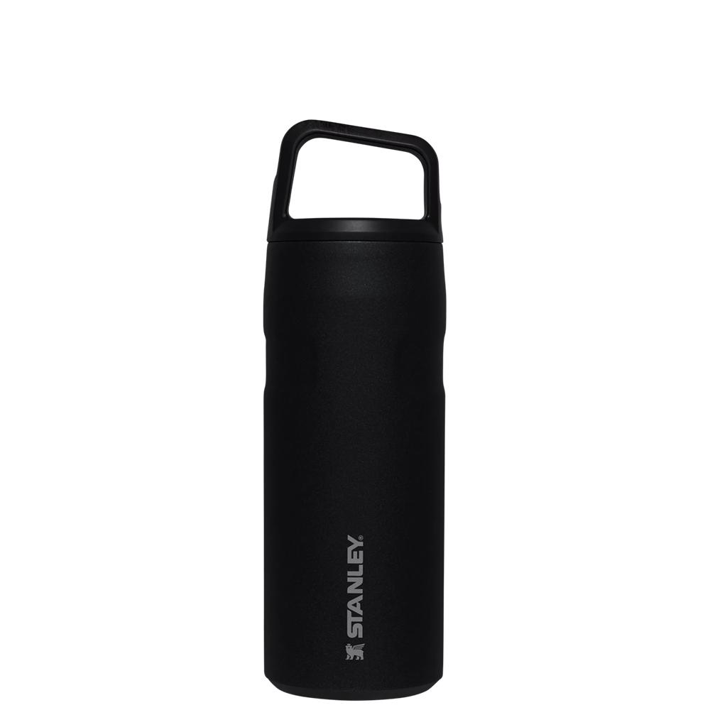 Black Glimmer Stanley IceFlow™ Bottle with Cap and Carry+ Lid | 16 OZ Water Bottles | 70836OTDW