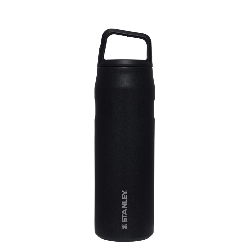 Black Glimmer Stanley IceFlow™ Bottle with Cap and Carry+ Lid | 24 OZ Water Bottles | 25186CGJU