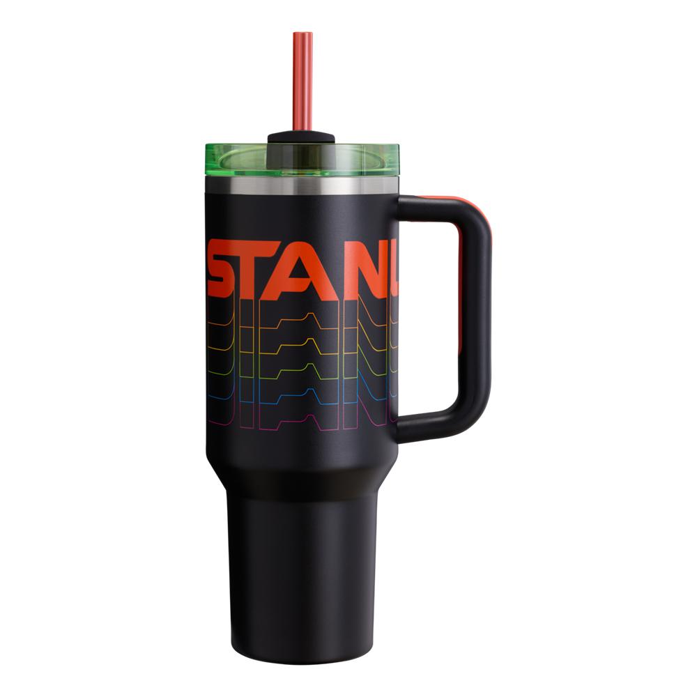 Black Reverb Stanley The Reverb Quencher H2.0 FlowState™ | 40 OZ Tumbler | 43769KHXG