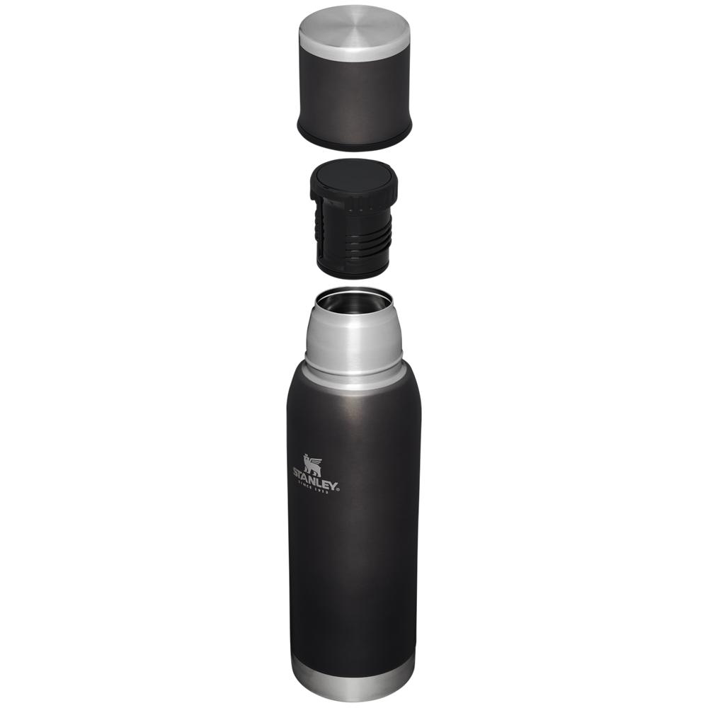 Black Stanley Adventure To-Go Bottle | 25 OZ Vacuum Bottles | 34860COSW