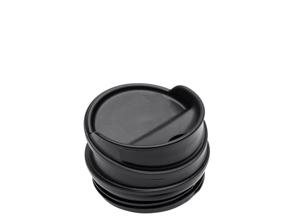 Black Stanley Classic One-Hand Vacuum Lid | 20 OZ Vacuum Bottles | 12879CHZF