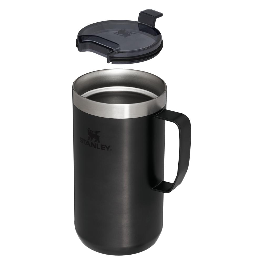 Black Stanley The Stay-Hot Camp | 24 OZ Mugs | 67419XKDB