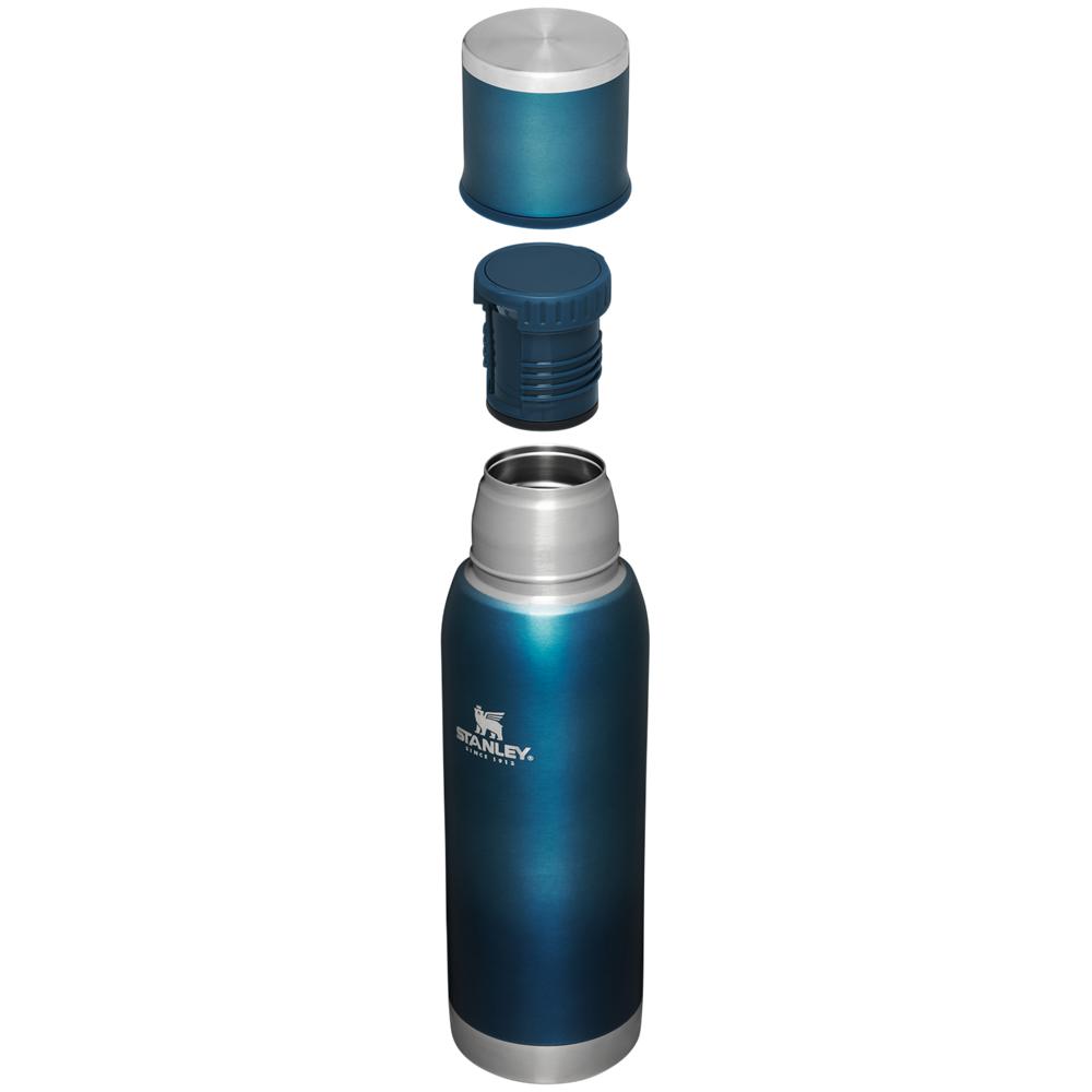 Blue Glow Stanley Adventure To-Go Bottle | 25 OZ Vacuum Bottles | 56071GVNP