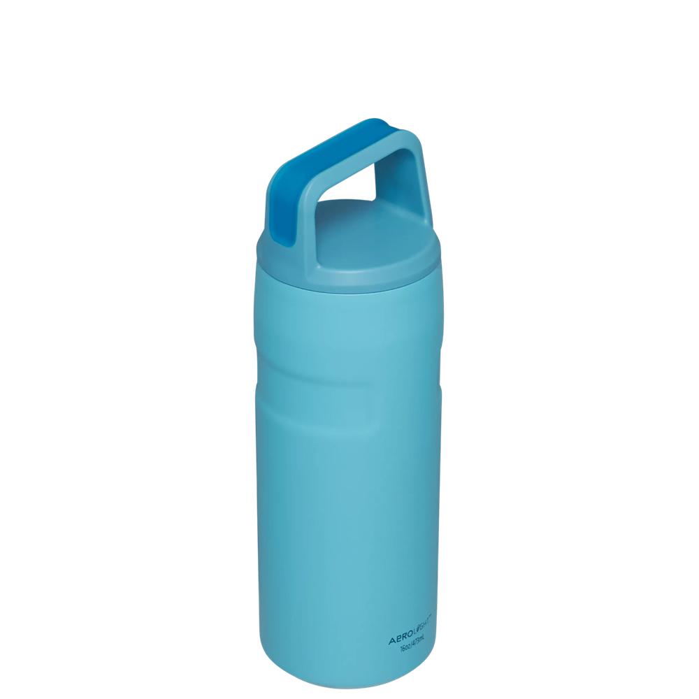 Blue Stanley IceFlow™ Bottle with Cap and Carry+ Lid | 16 OZ Water Bottles | 90586CKFR