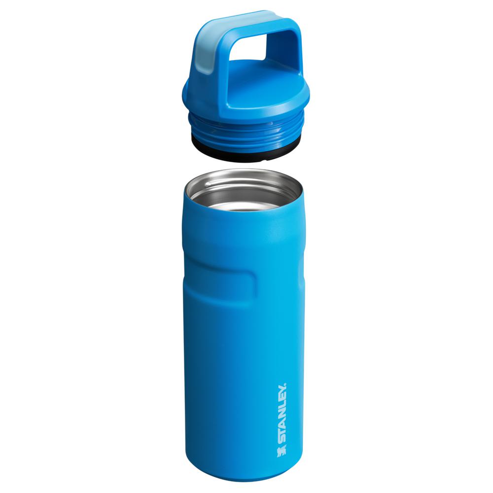 Blue Stanley IceFlow™ Bottle with Cap and Carry+ Lid | 16 OZ Water Bottles | 98427WFHT