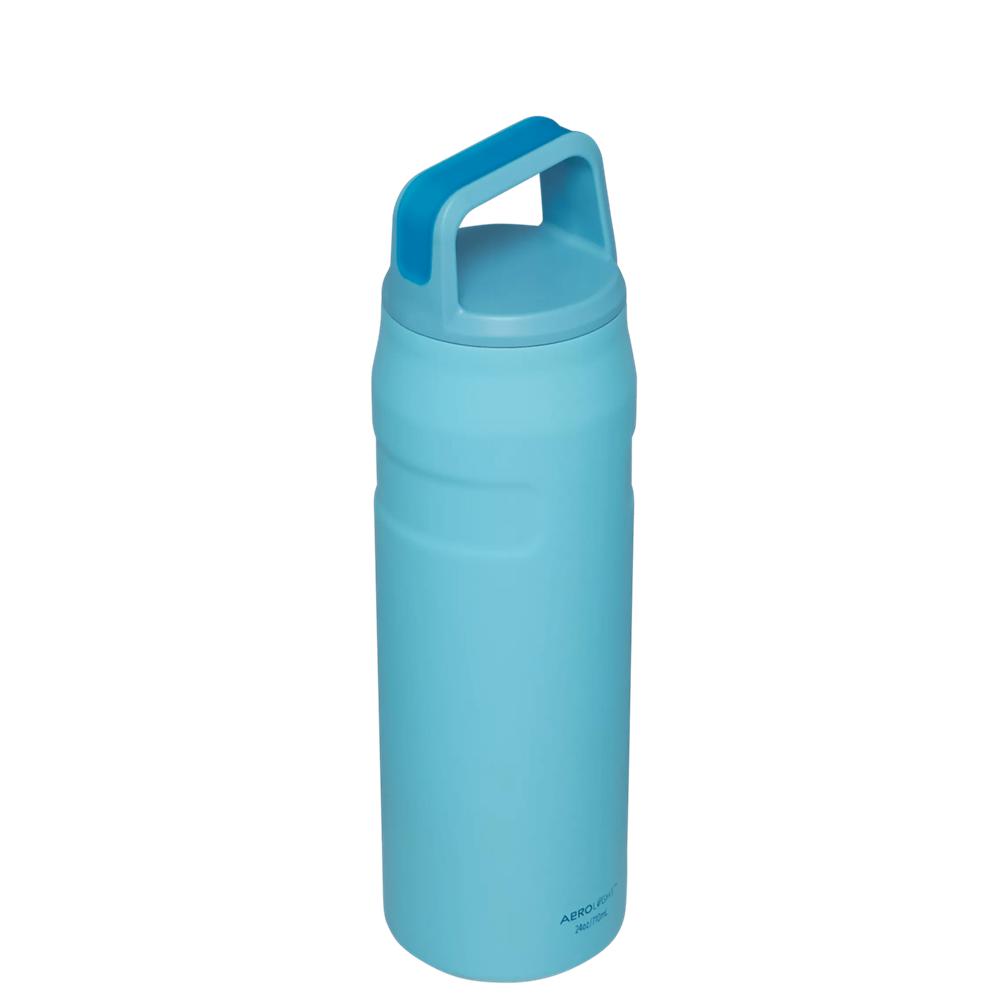 Blue Stanley IceFlow™ Bottle with Cap and Carry+ Lid | 24 OZ Water Bottles | 95710HUTI