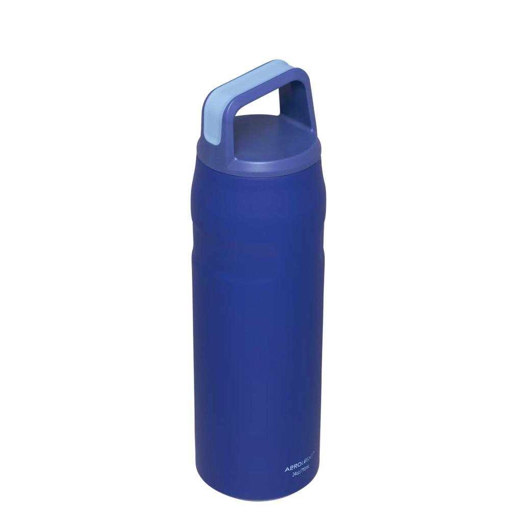 Blue Stanley IceFlow™ Bottle with Cap and Carry+ Lid | 24 OZ Water Bottles | 78526EIFX