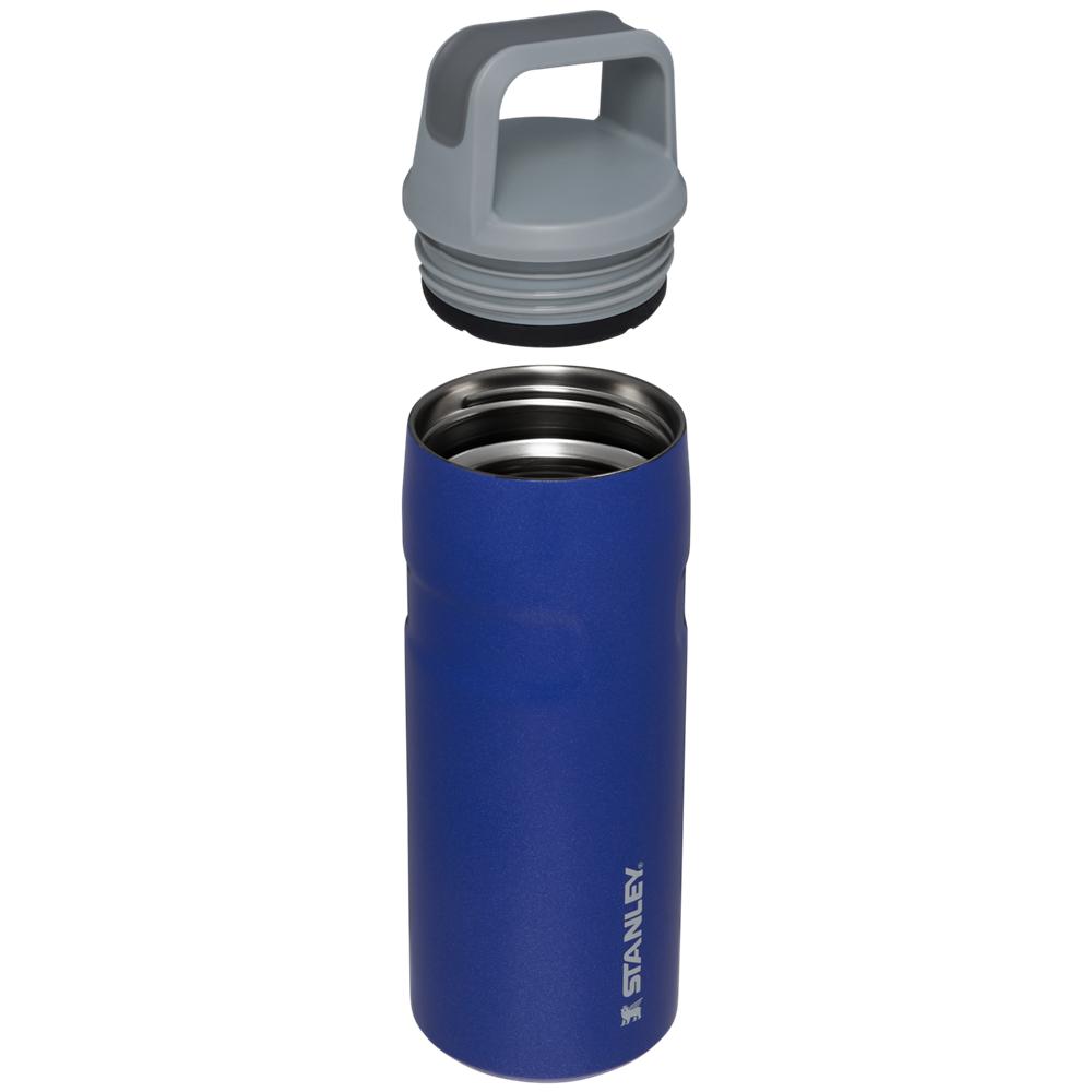 Blue Stanley IceFlow™ Bottle with Cap and Carry+ Lid | 16 OZ Water Bottles | 42350TFAU