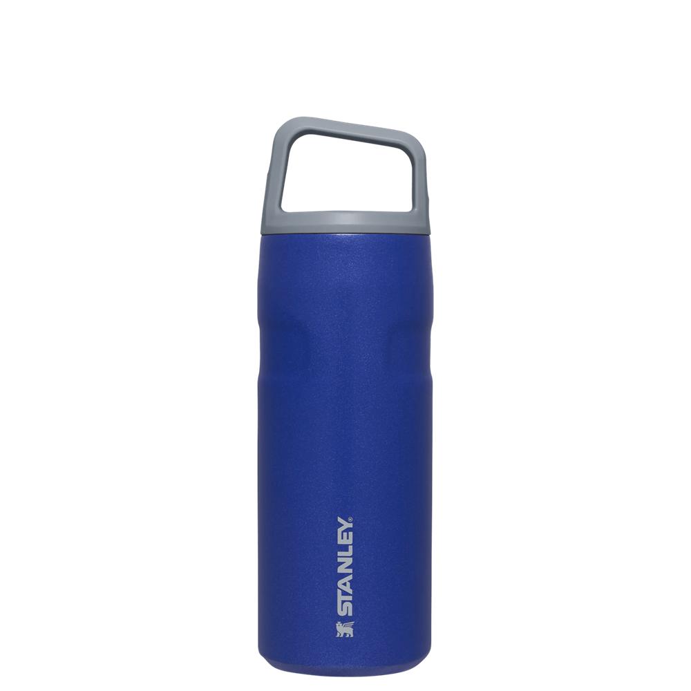 Blue Stanley IceFlow™ Bottle with Cap and Carry+ Lid | 16 OZ Water Bottles | 42350TFAU