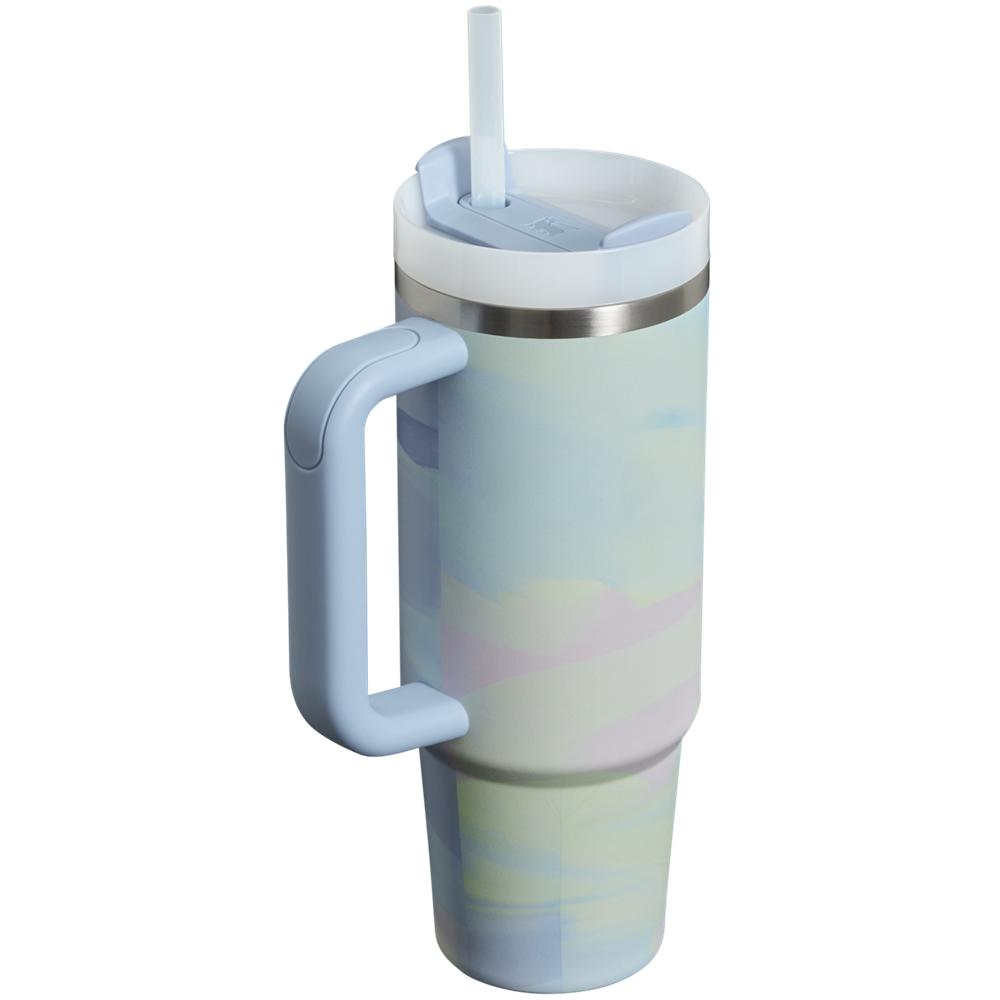 Blue Stanley The Clean Slate Brushstrokes Quencher H2.0 FlowState™ | 30 OZ Tumbler | 50938PCJB